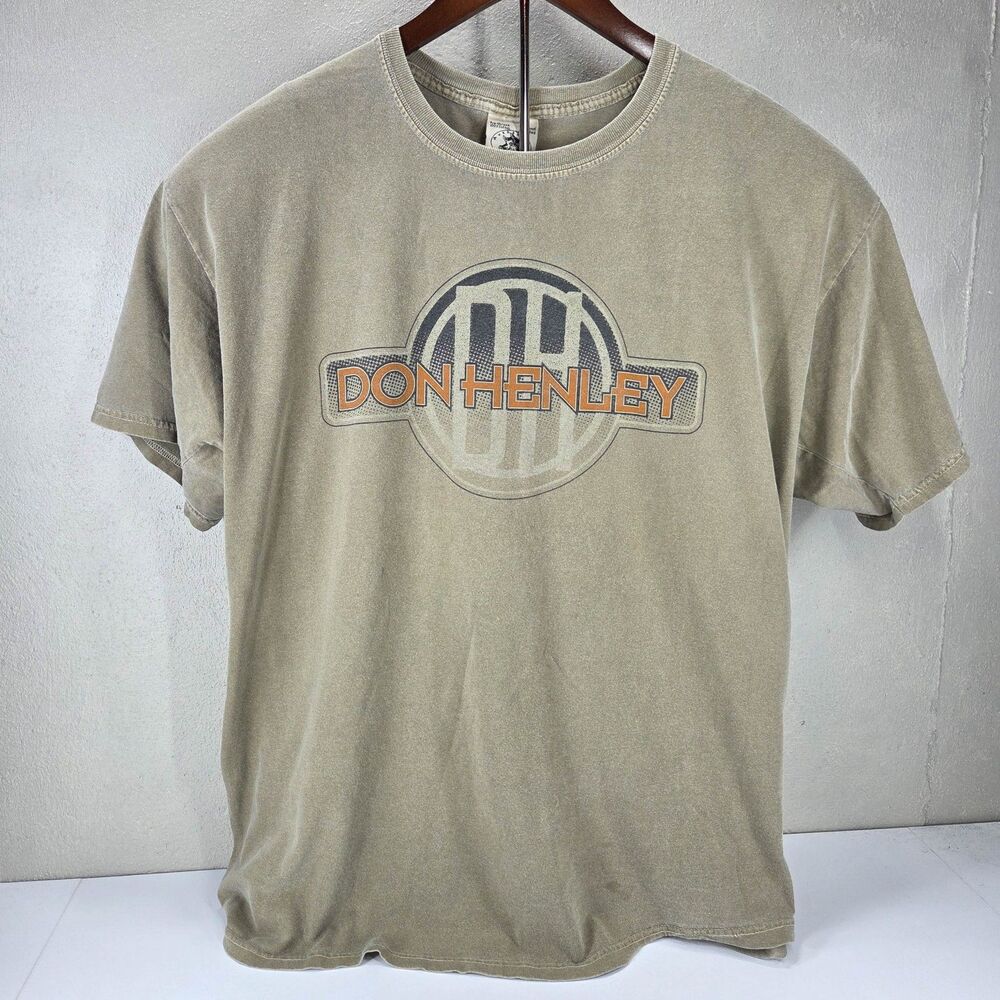 Vintage Y2K 2000 Don Henley Inside Job Tour Anvil T-Shirt Sz XL